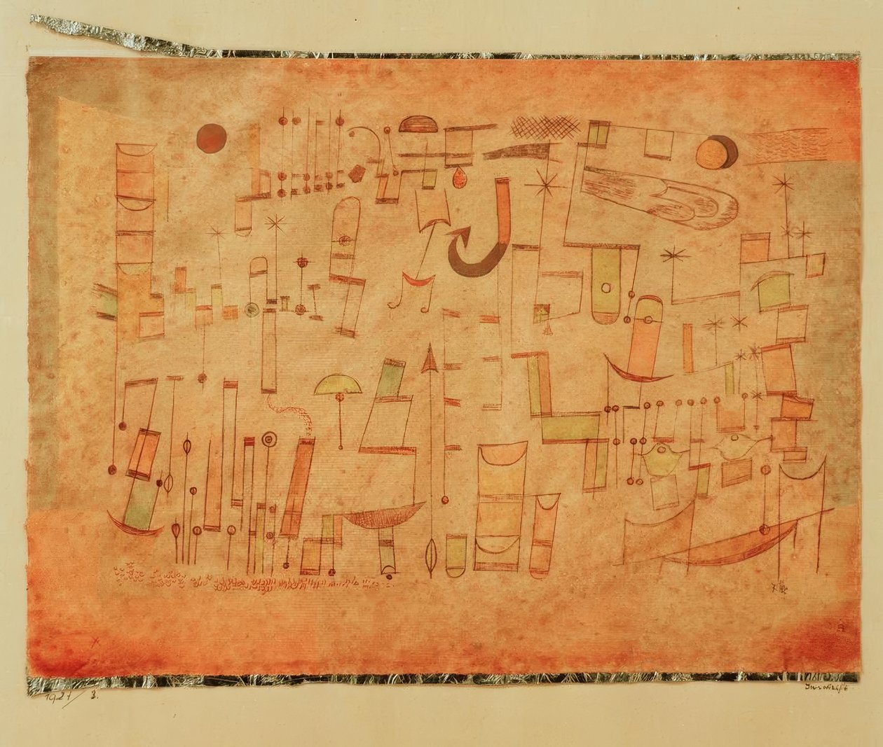 Nápis od Paul Klee