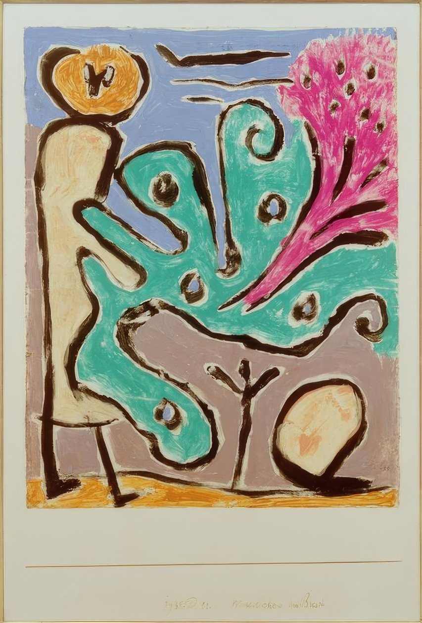 Dívka v buši od Paul Klee