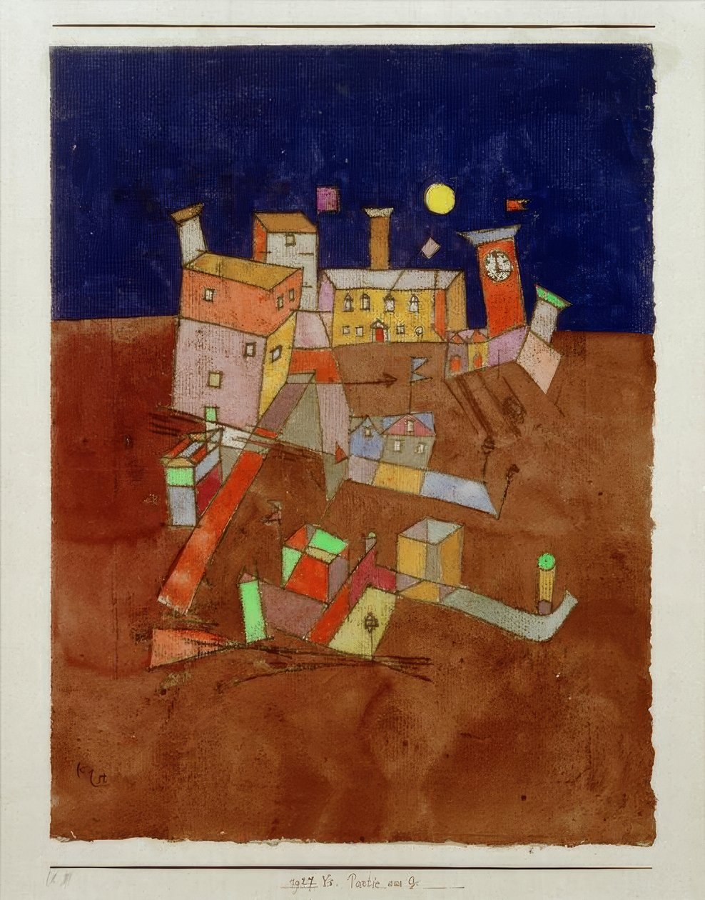 Část G. od Paul Klee