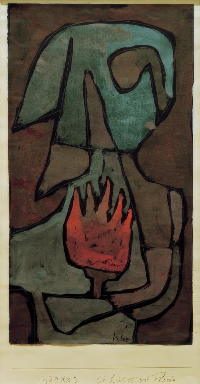 Hlídá plamen od Paul Klee