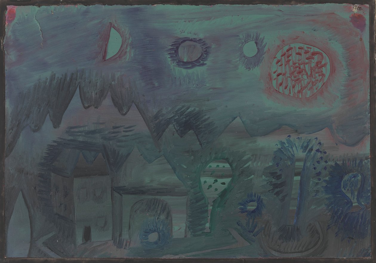 Znamení na obloze od Paul Klee