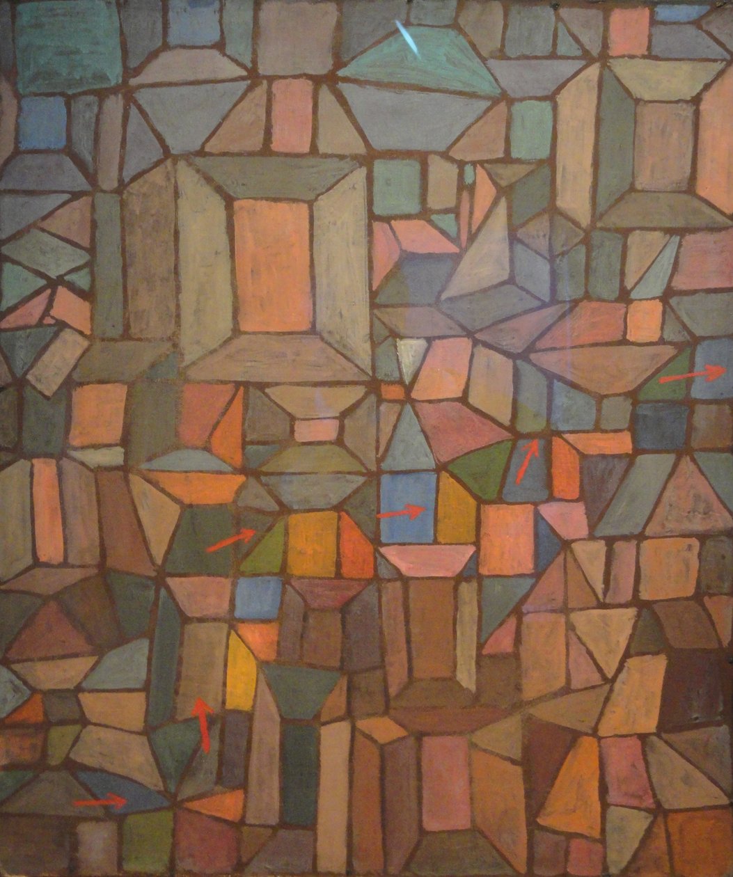 Cesta do Citadely od Paul Klee