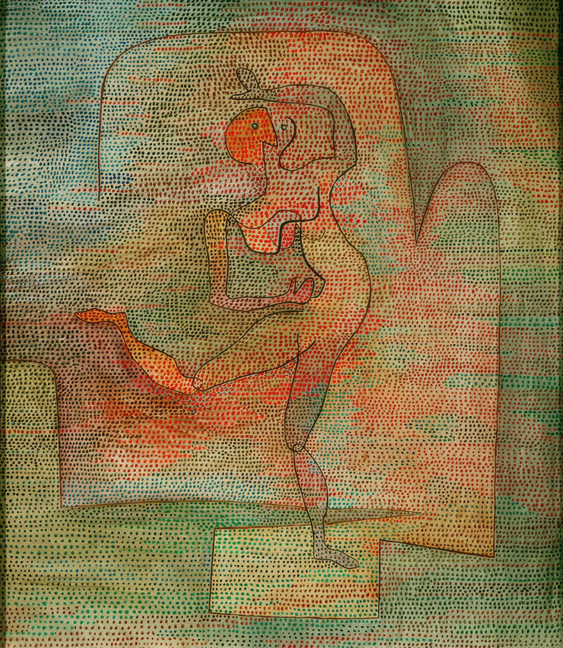 tanečník od Paul Klee