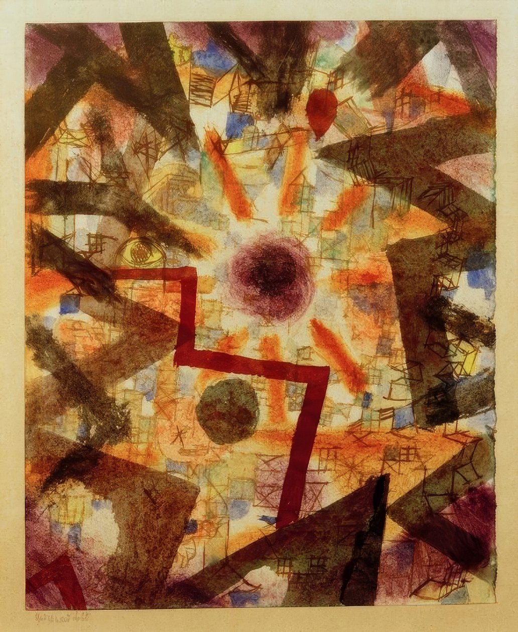 A bylo světlo od Paul Klee