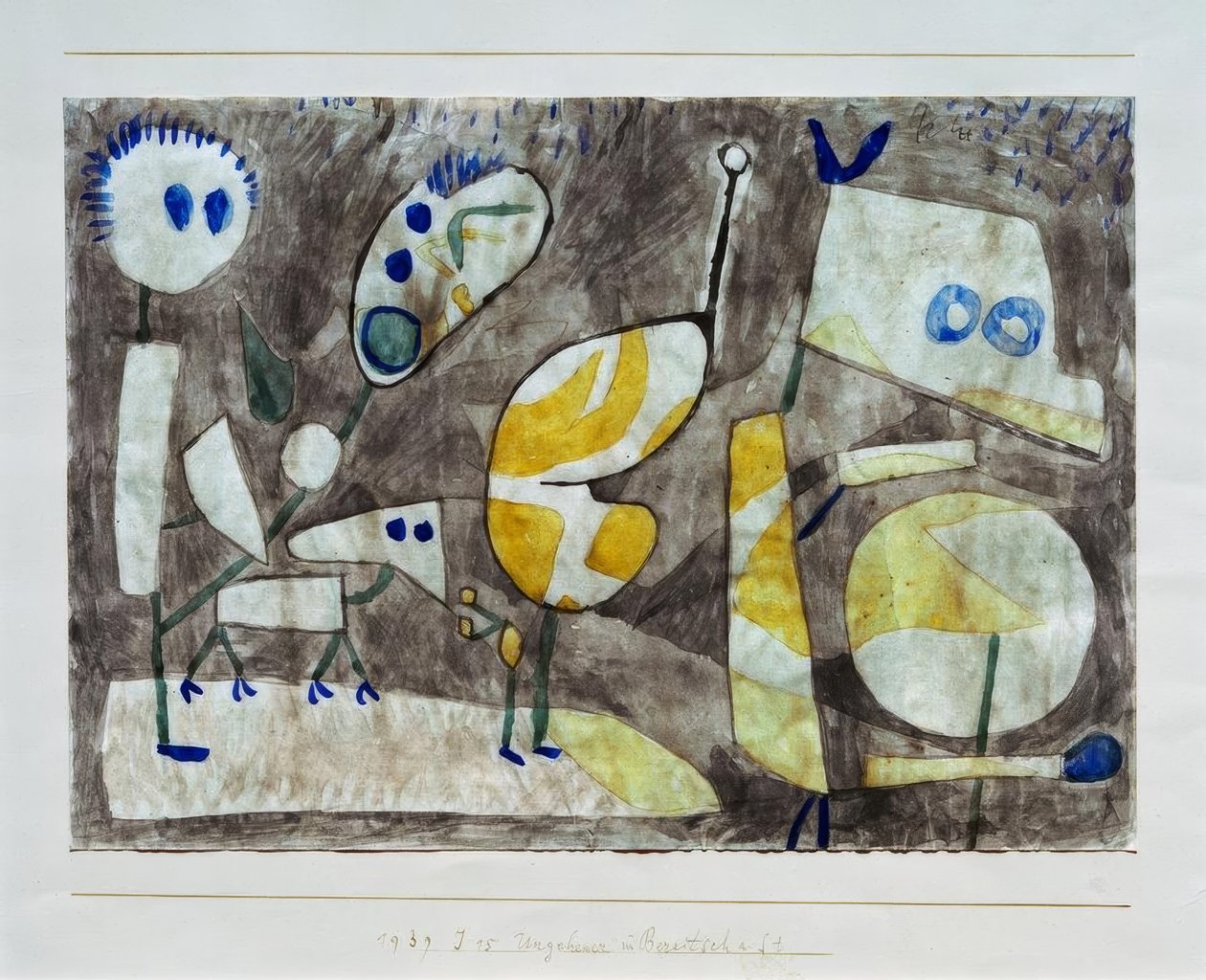 Monstrum v pohotovosti od Paul Klee