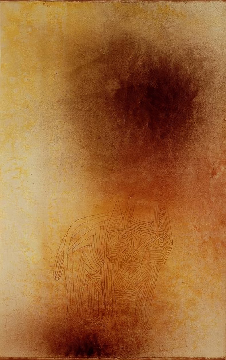 Opovrhované zvíře od Paul Klee