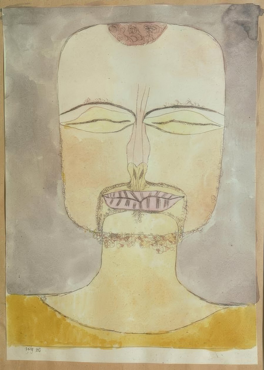 Ponoření (na základě výkresu 19/75) od Paul Klee