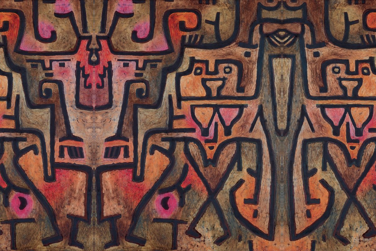 Lesní čarodějnice od Paul Klee