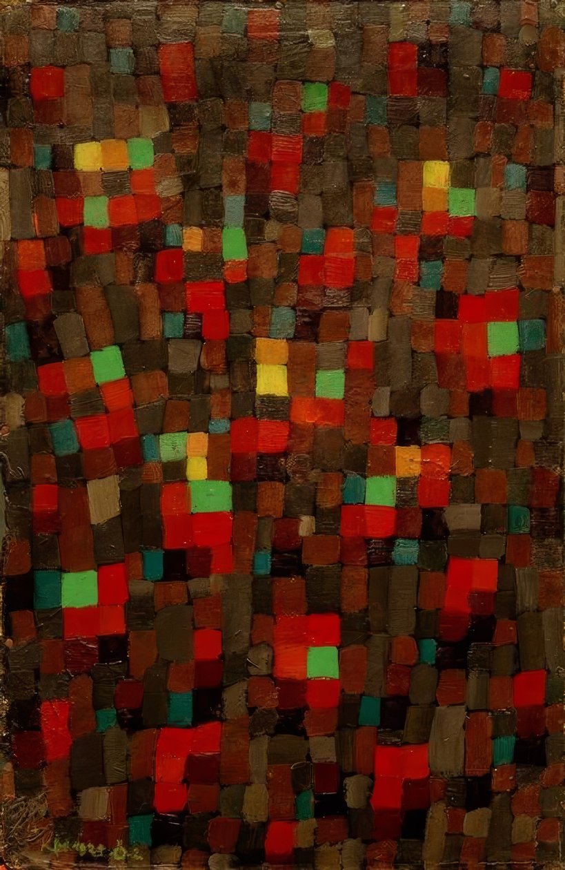 Jako skleněné okno od Paul Klee