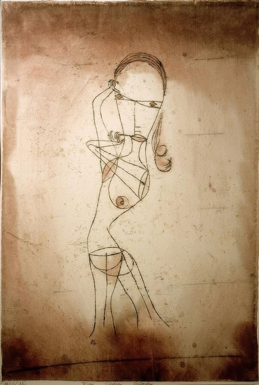 Poznání, ticho, míjení od Paul Klee