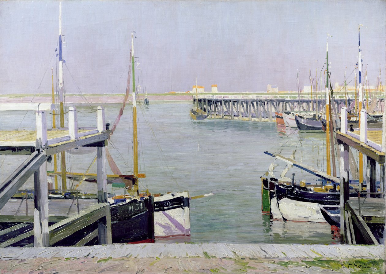 Molo, Zeebrugge od Paul Mathieu