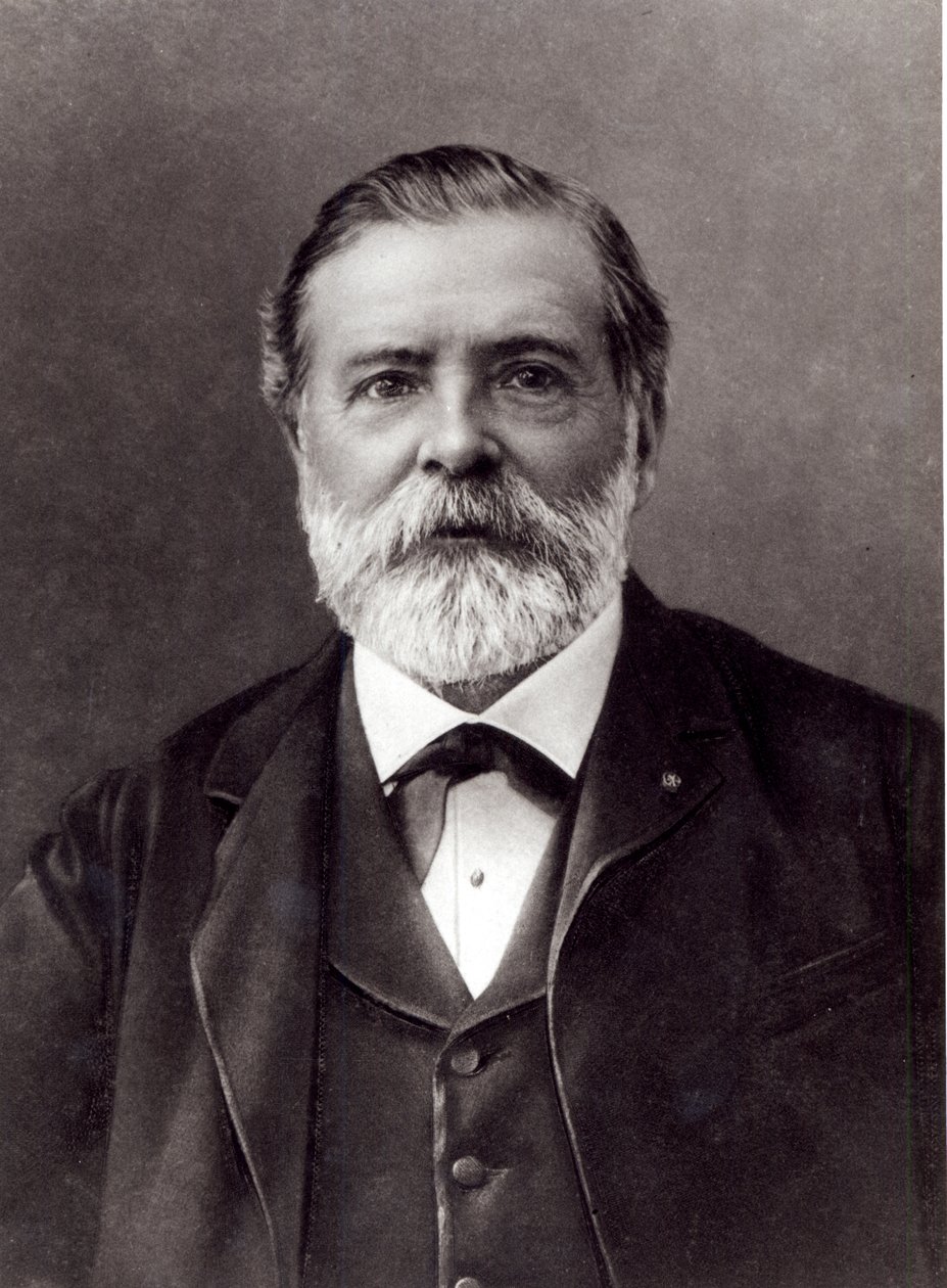 Portrét Etienna Julese Mareyho od Paul Nadar