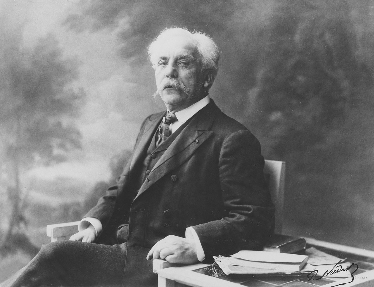 Portrét Gabriela Faurého od Paul Nadar