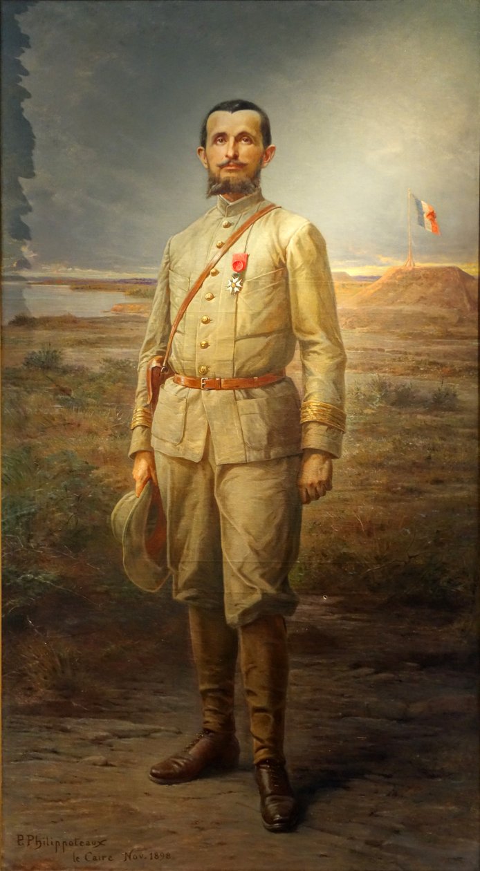 Velitel Marchand má Fachodu v roce 1898n od Paul Dominique Philippoteaux