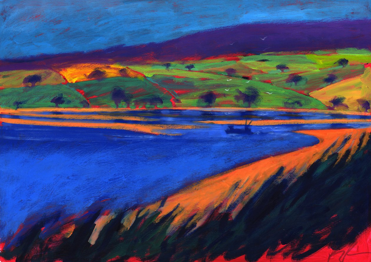 Ústí, 2007 (akryl na palubě) od Paul Powis