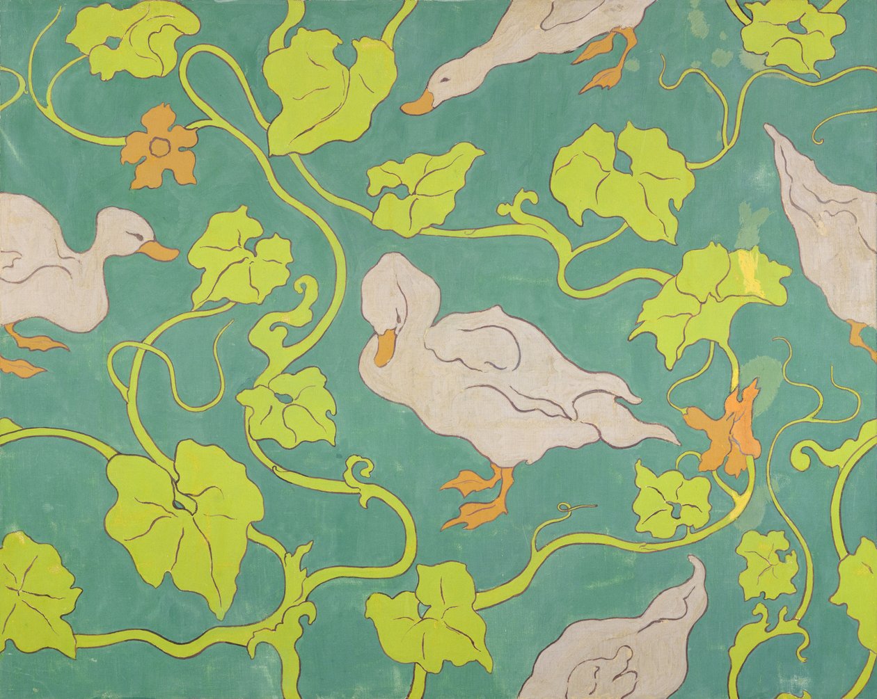 Kachny, kolem roku 1893-99 od Paul Elie Ranson