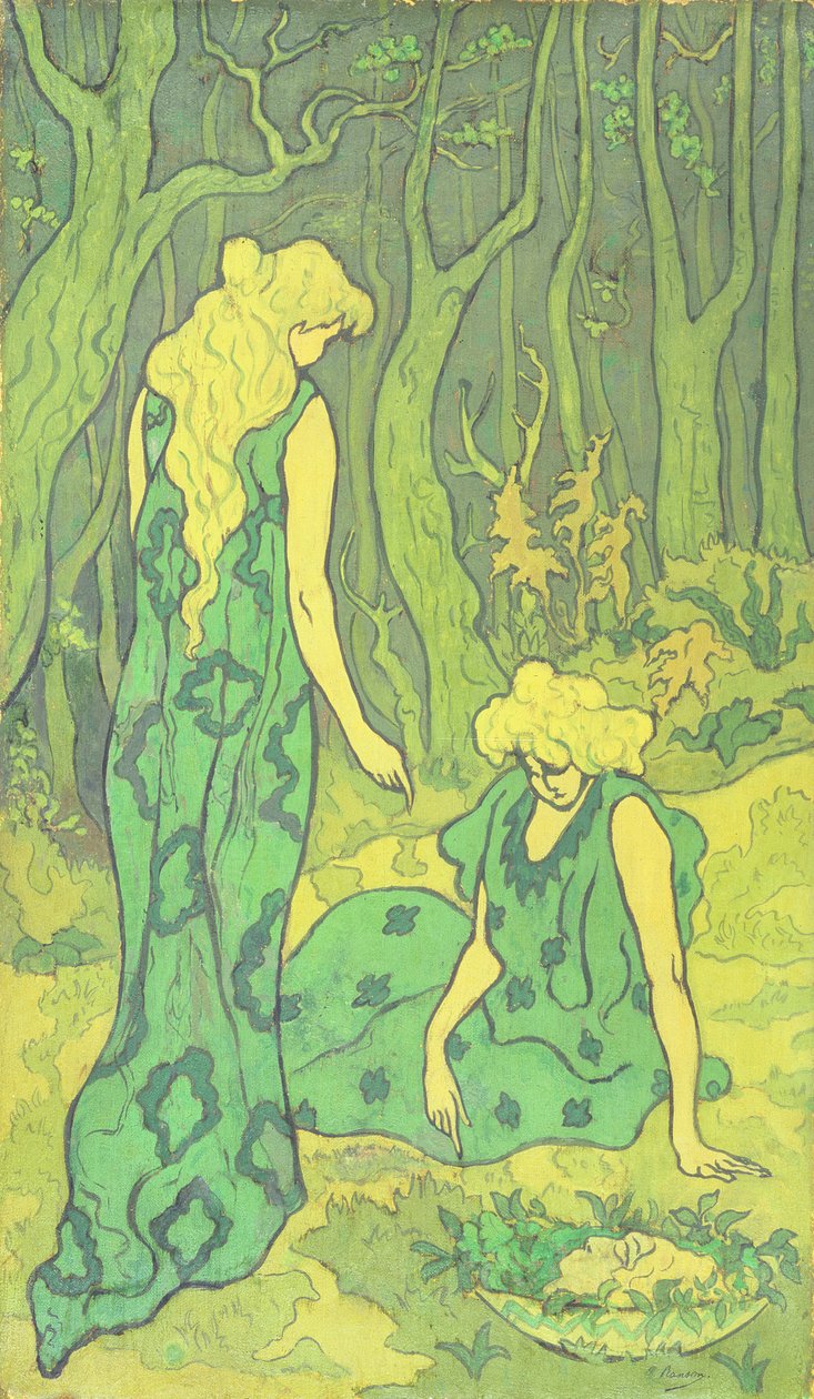 Ženy v lese, 1892 od Paul Elie Ranson