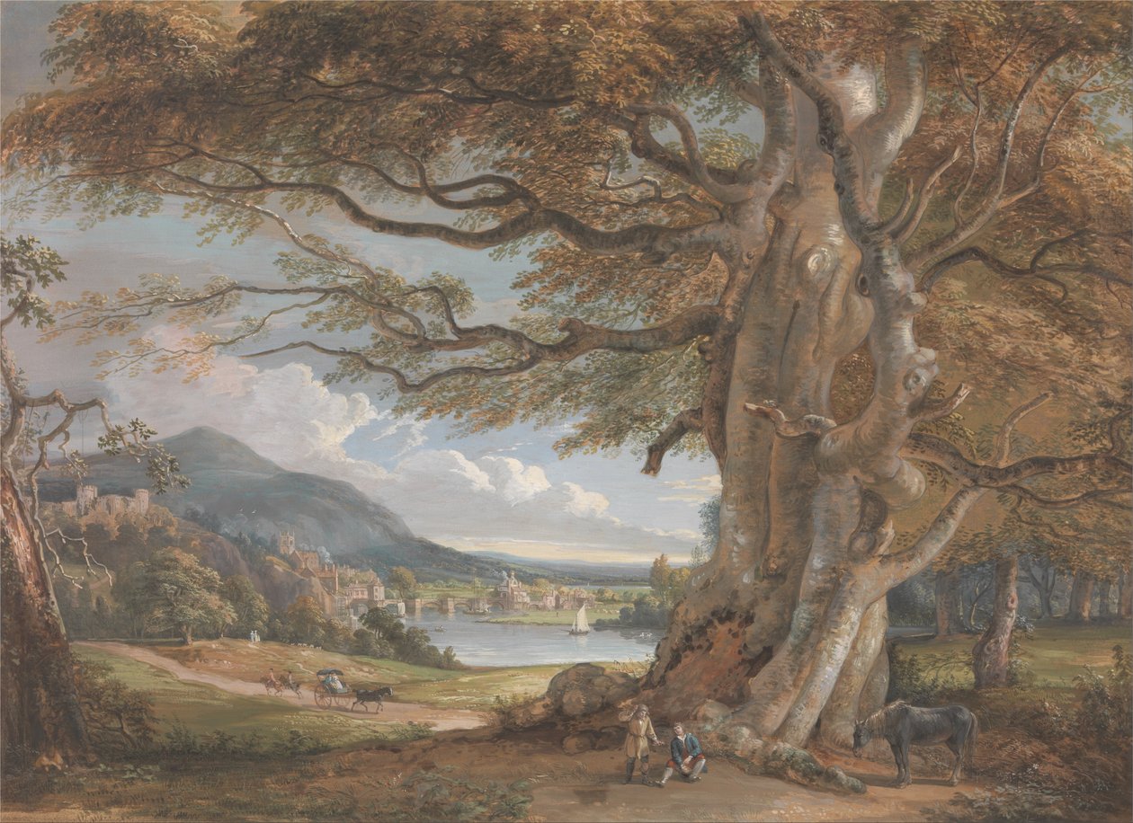 Bridgnorth, Shropshire od Paul Sandby