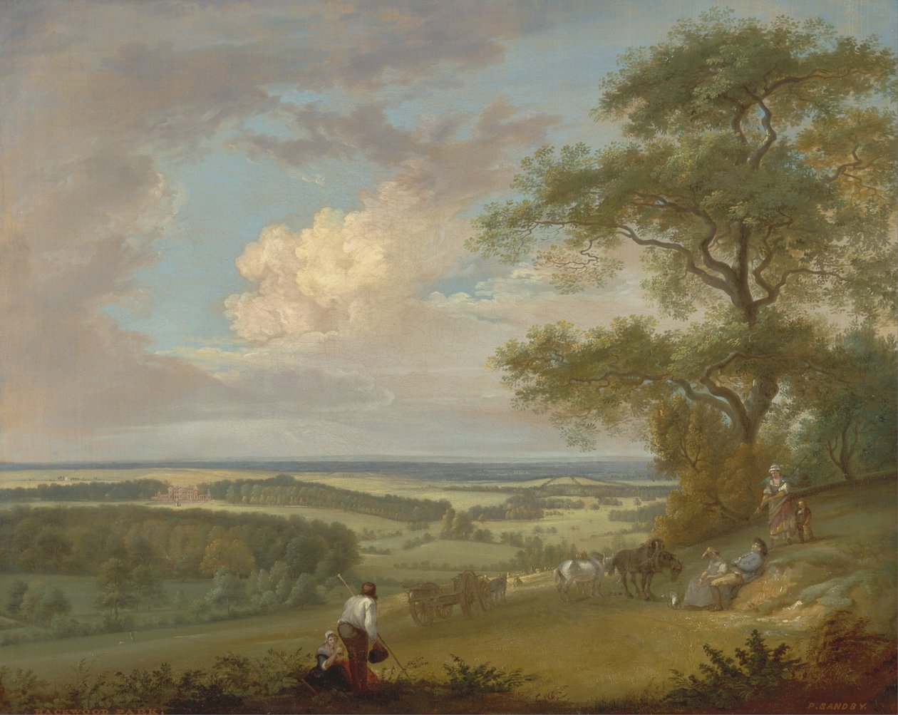Hackwood Park, Hampshire od Paul Sandby