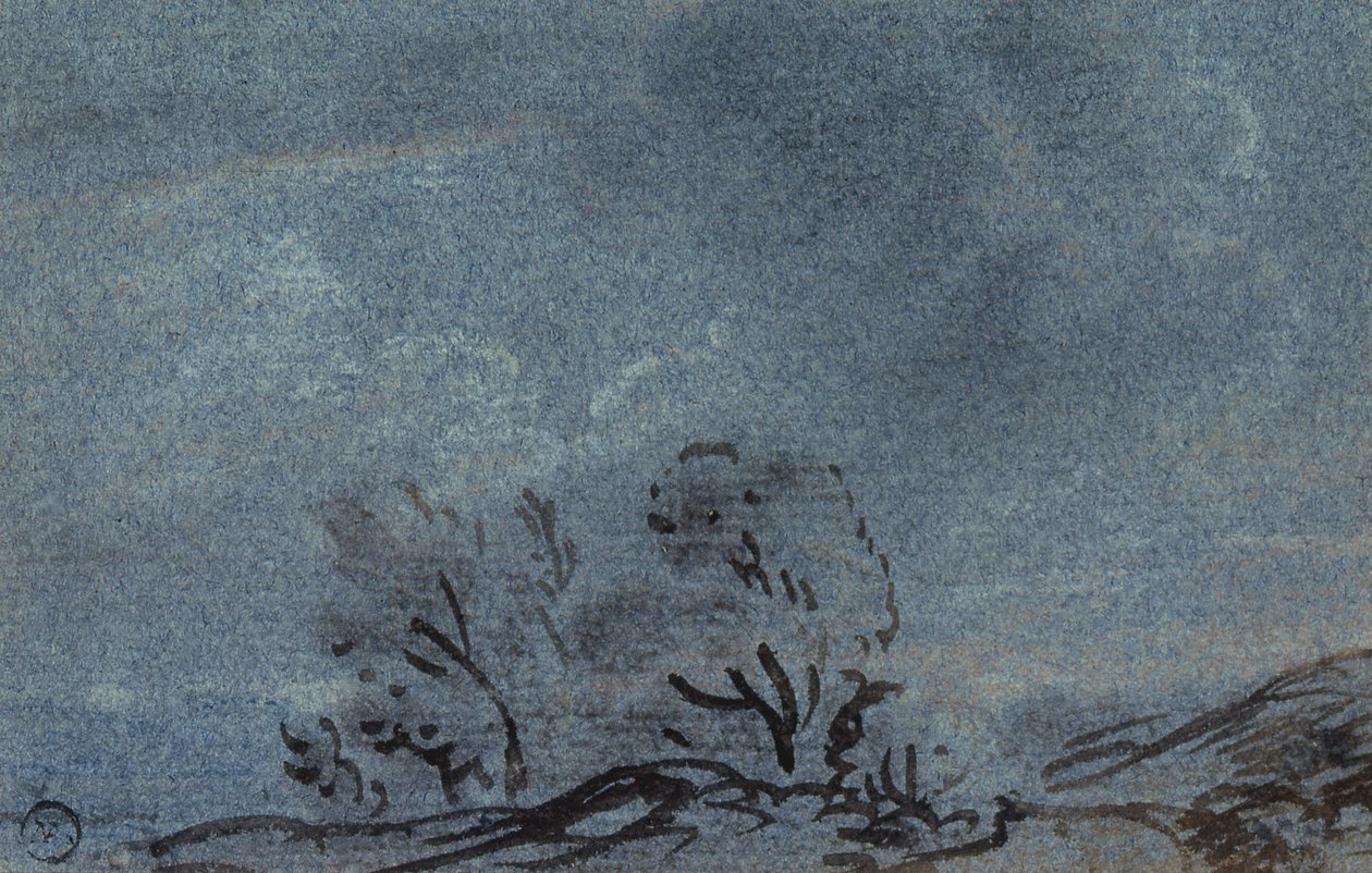 Krajinná studie od Paul Sandby