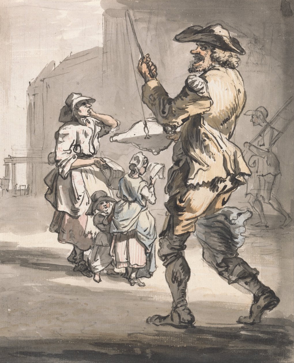London Cries- zábava na zábavu od Paul Sandby