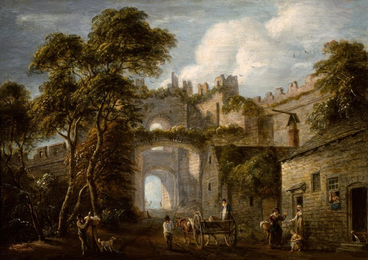 “Horní brána, Conway” od Paul Sandby