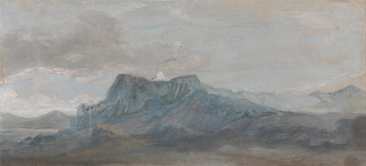 Studie Welsh Mountain od Paul Sandby