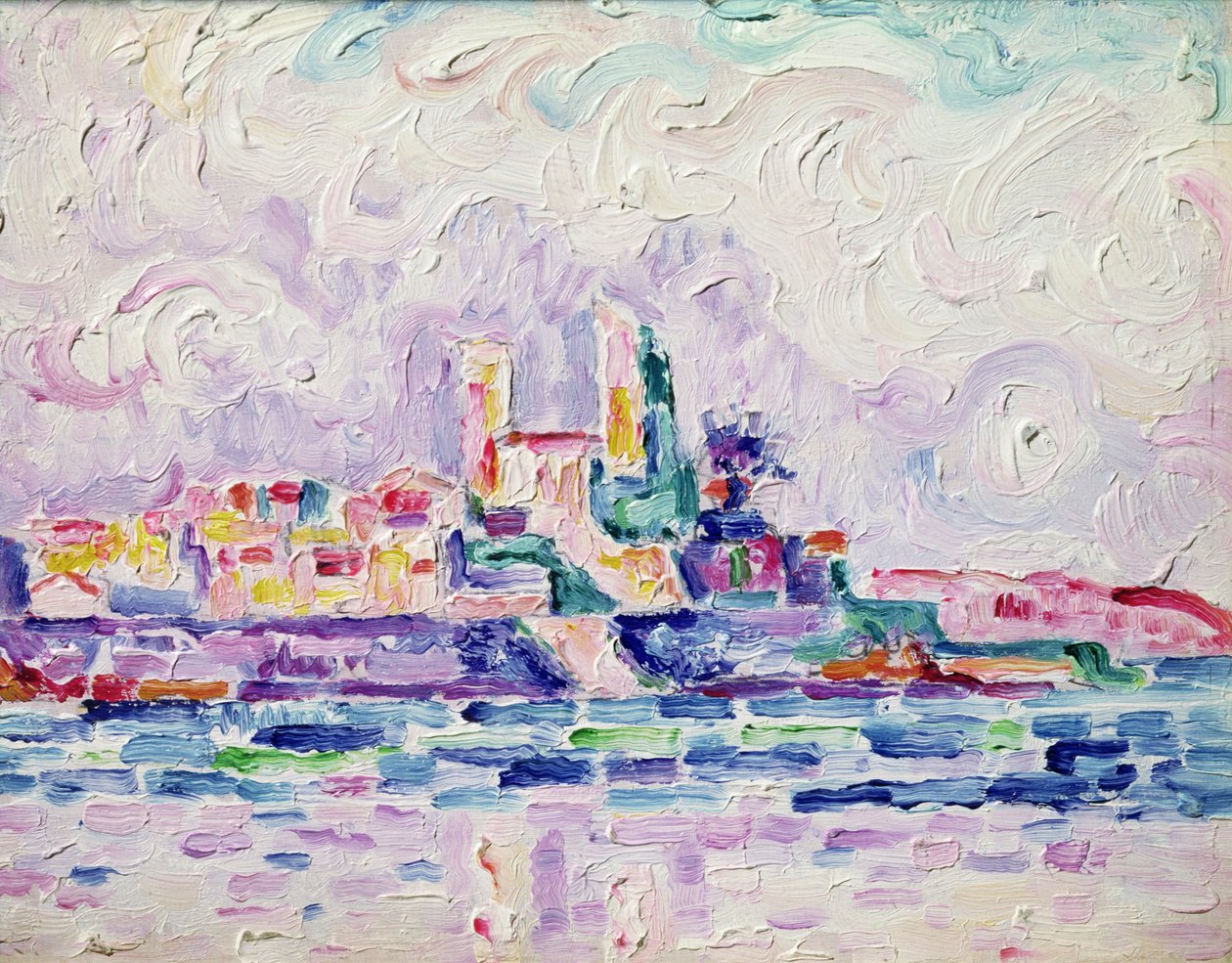 Antibes (studie), 1918-19 od Paul Signac
