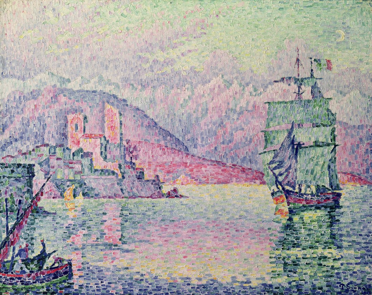 Antibes, večer, 1914 od Paul Signac