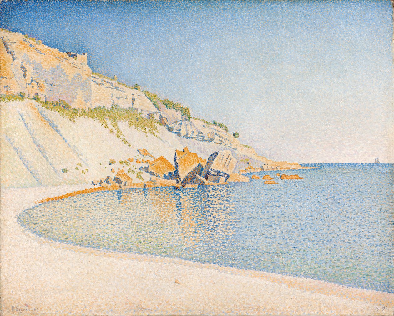 Francouzská riviéra, 1889 od Paul Signac
