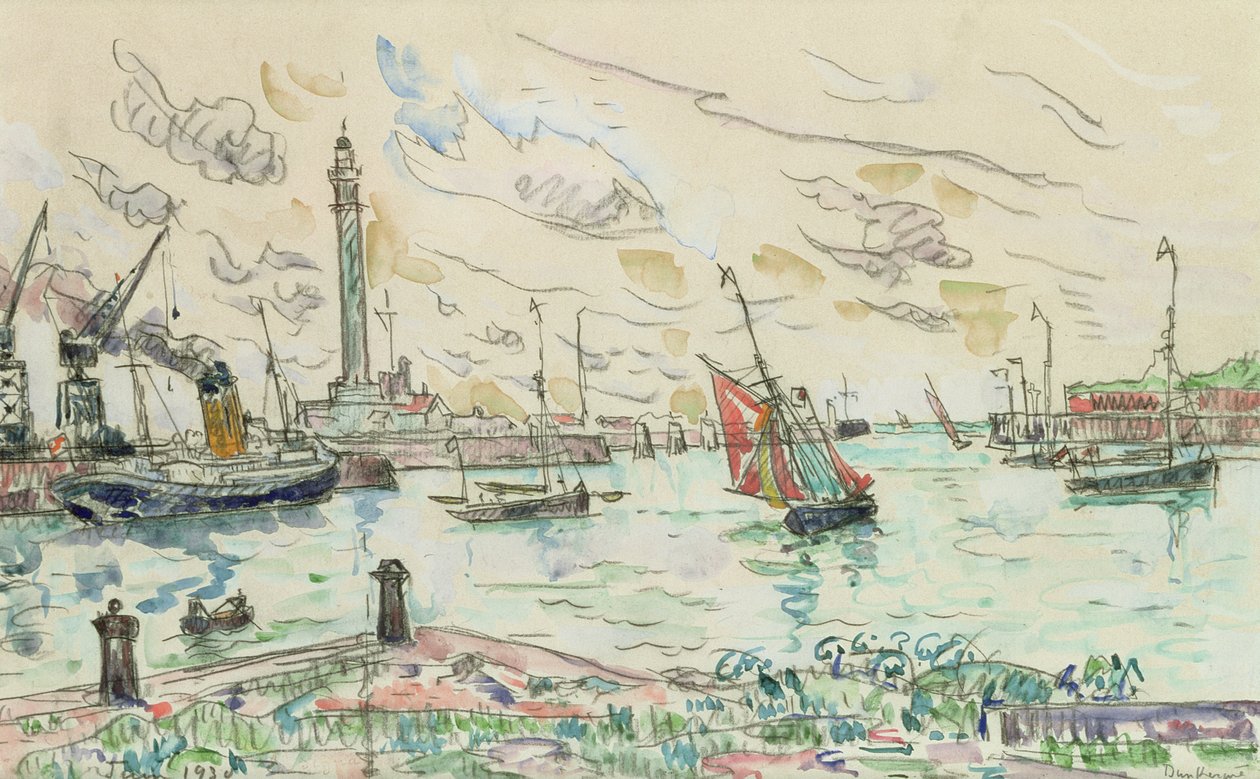 Dunkerque, 1930 od Paul Signac