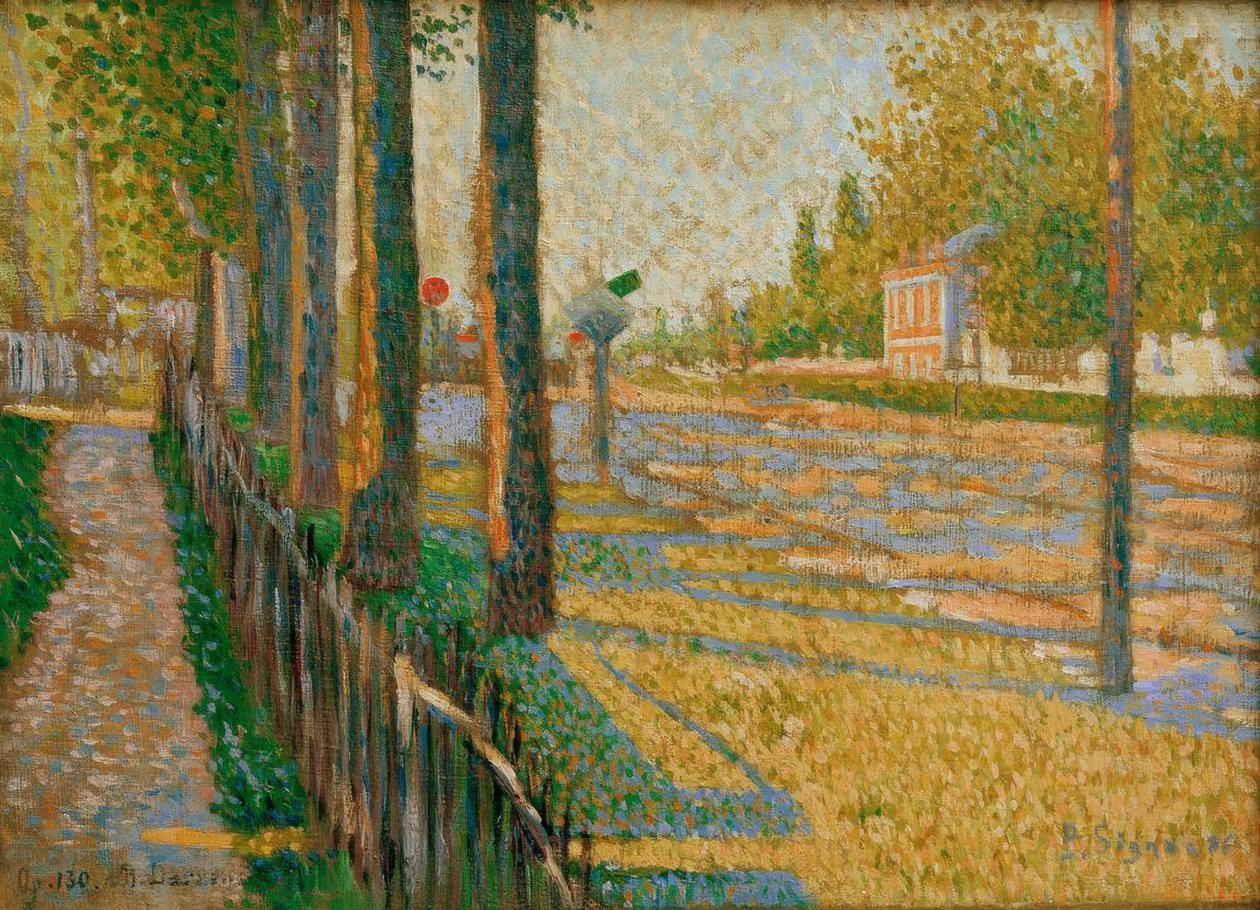 Cesta Pontoise – větev Bois-Colombes (Opus od Paul Signac