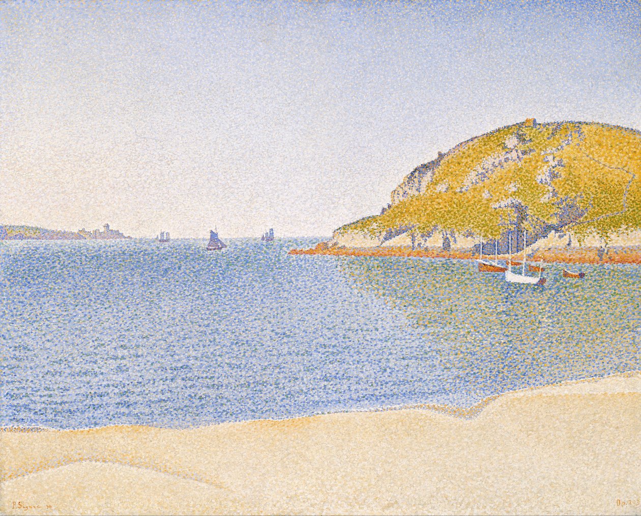 Přístav Saint-Cast od Paul Signac