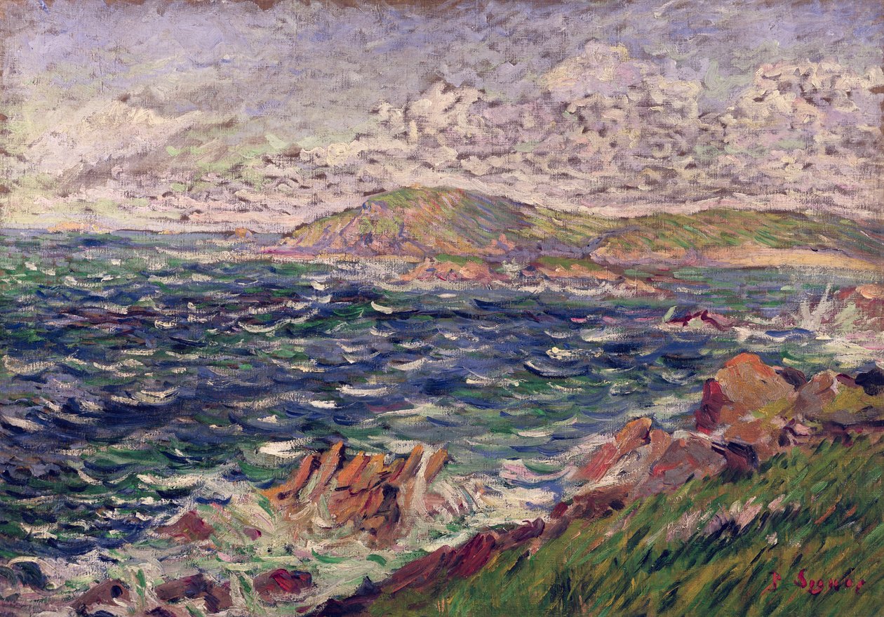 Svatý Briac, 1885 od Paul Signac