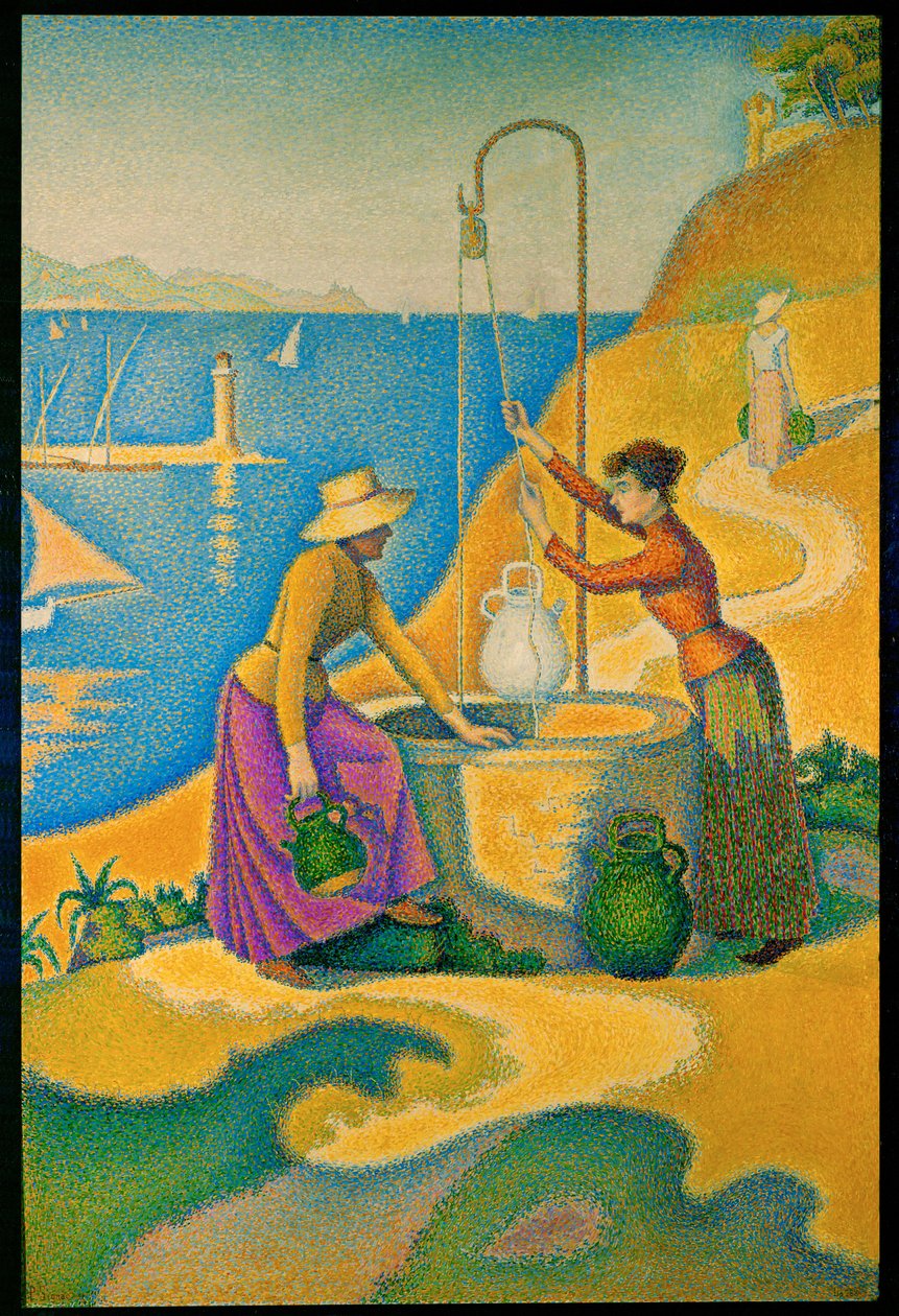 Ženy u studny od Paul Signac