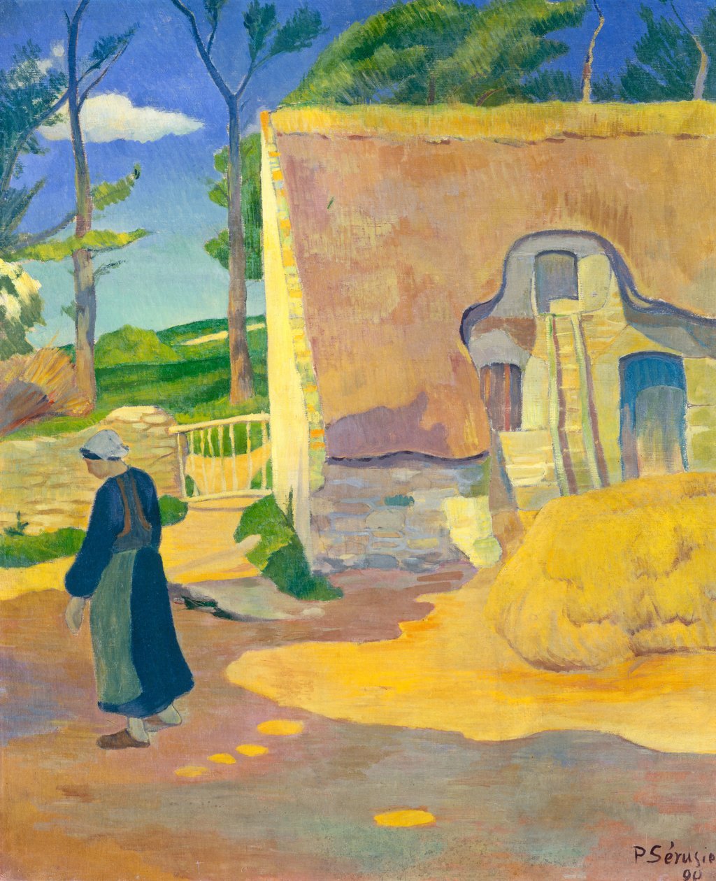 Statek v Le Pouldu od Paul Sérusier