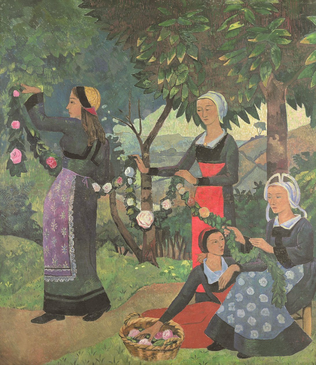 Věnec růží, kolem roku 1898 od Paul Sérusier