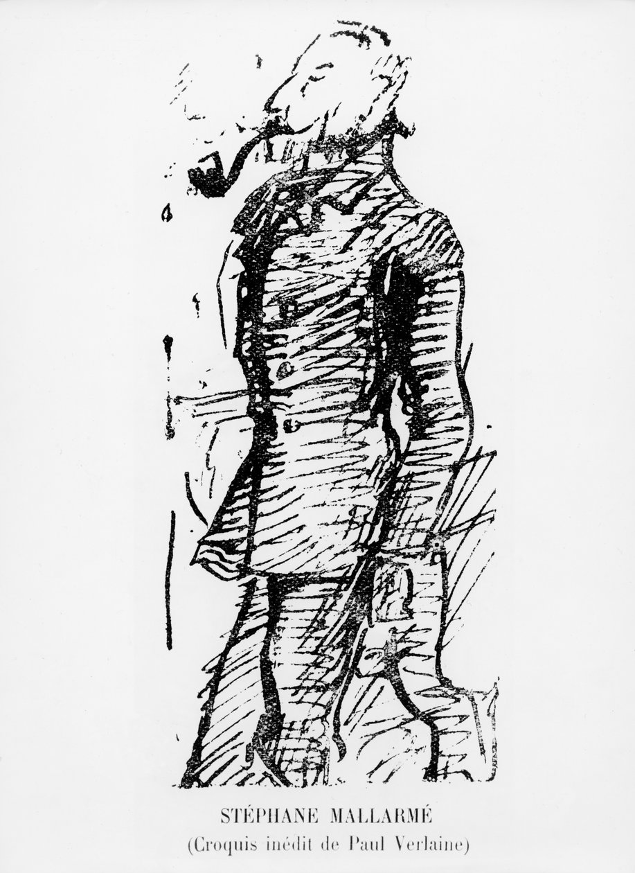 Náčrt Stephana Mallarmeho, 19. století od Paul Verlaine