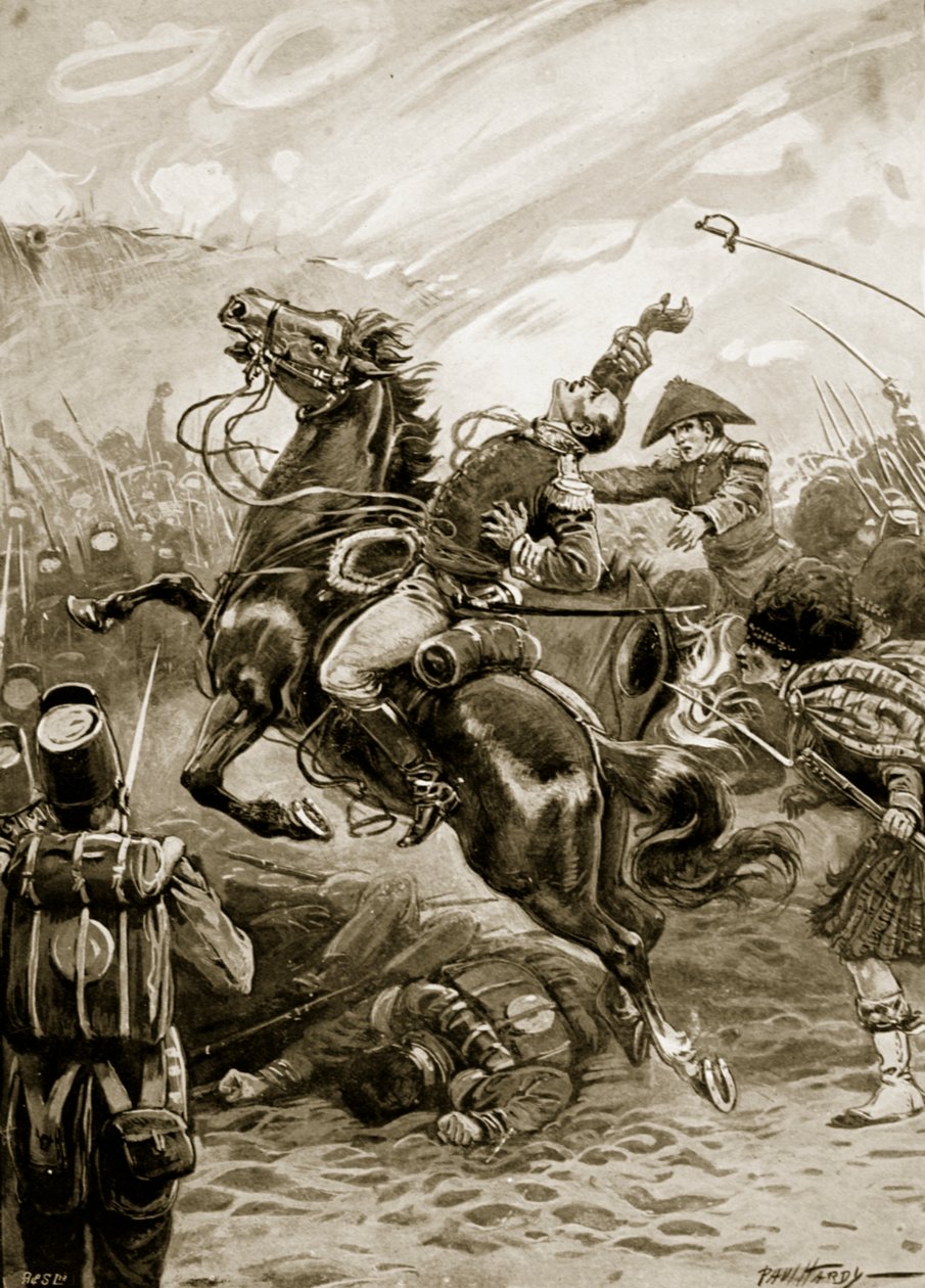 Smrt sira Edwarda Pakenhama, ilustrace z 