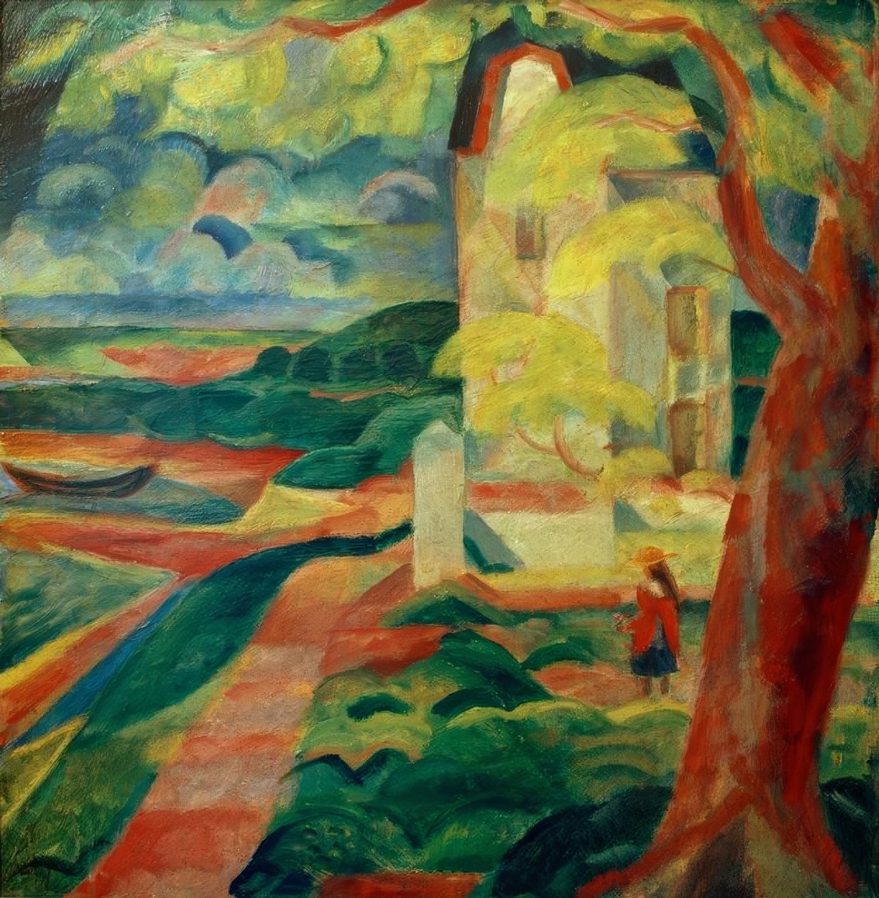 Dům na vodě od Paul Adolf Seehaus