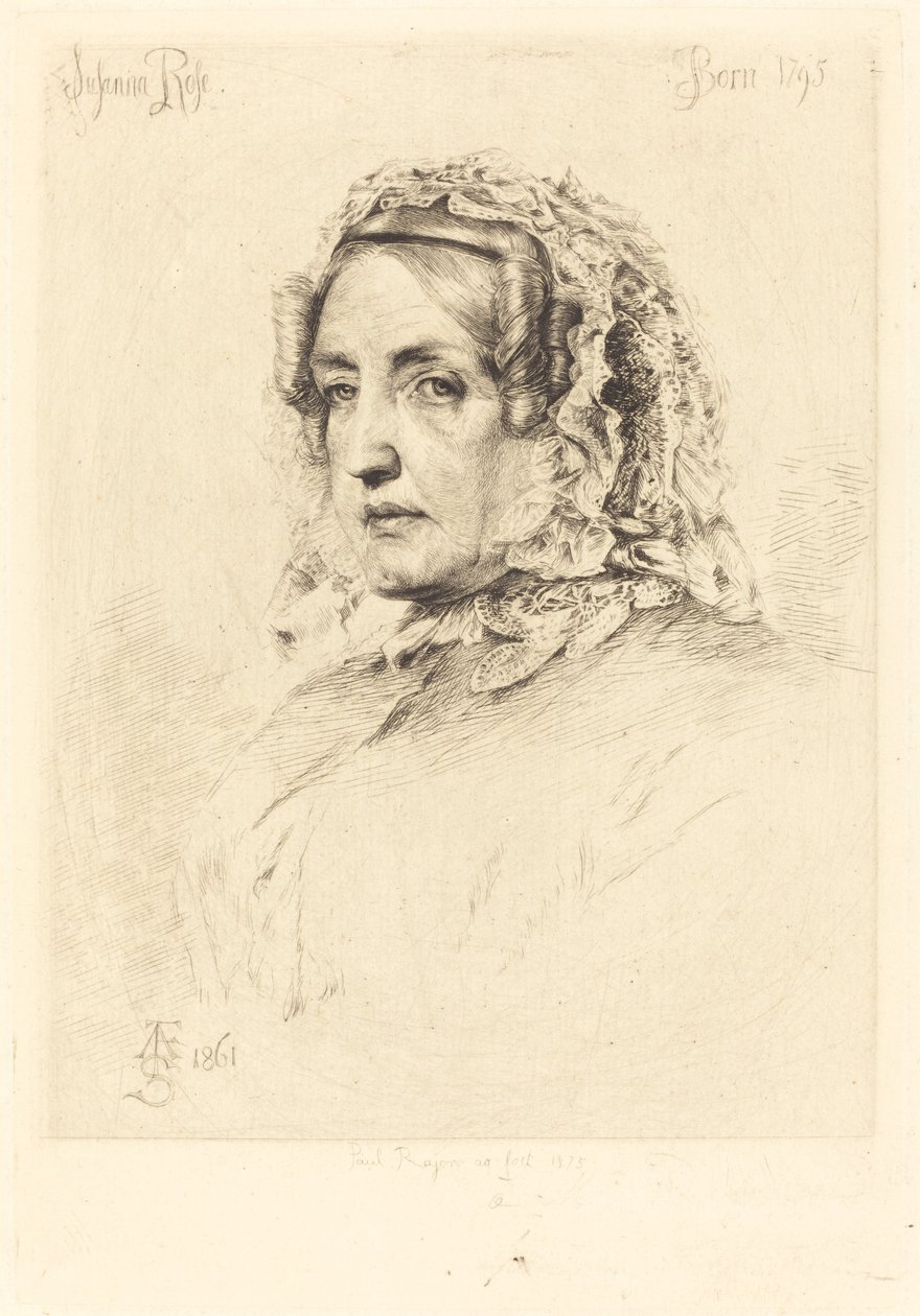 Susanna Rose od Paul Adolphe Rajon