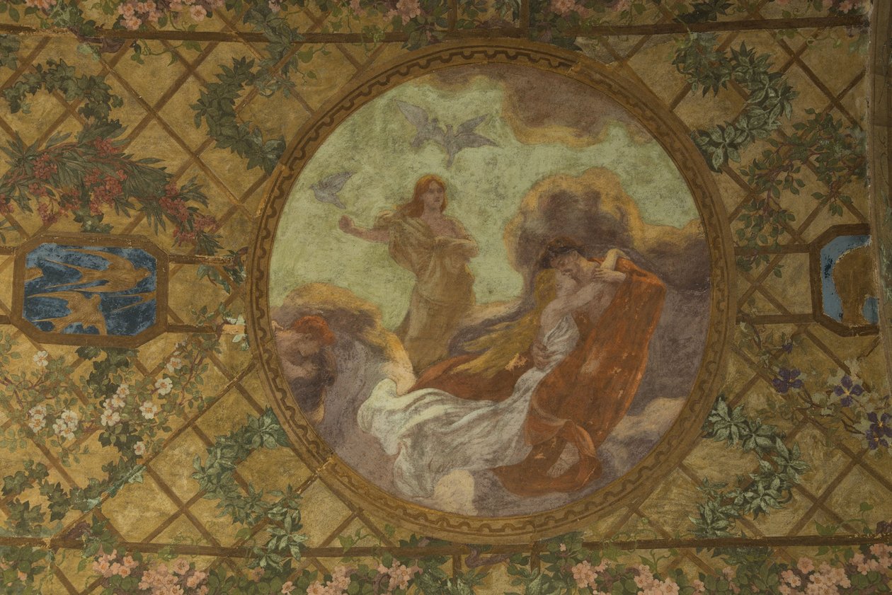 Měsíce revolučního kalendáře: (architektonická výzdoba). od Paul Albert Baudouin