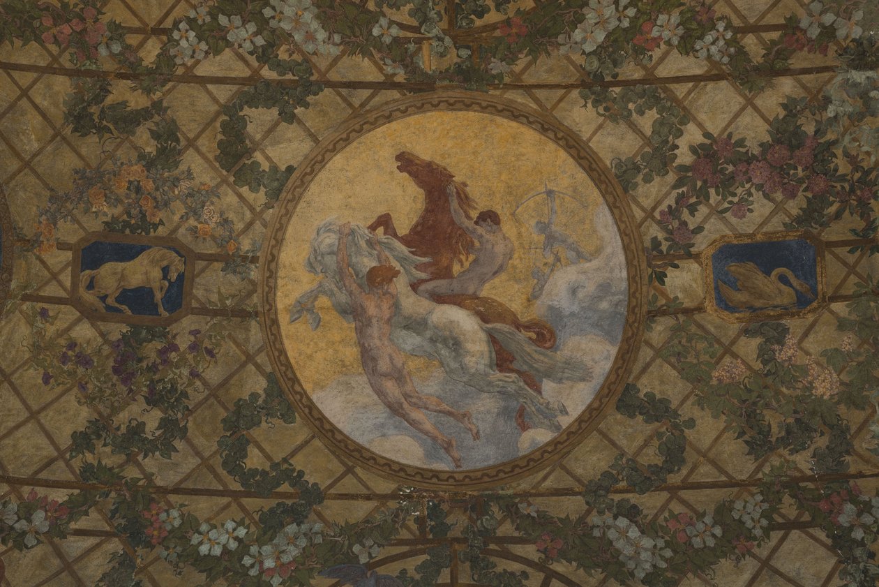 Měsíce revolučního kalendáře: (architektonická výzdoba). od Paul Albert Baudouin