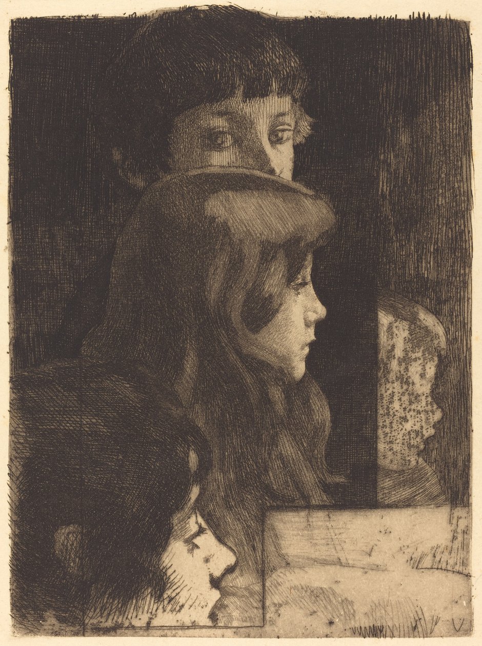 Rodina Rodina, 1890. od Paul Albert Besnard