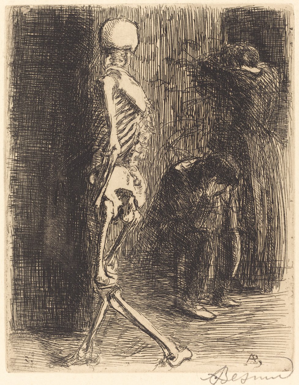 Po návštěvě Po návštěvě, 1900. od Paul Albert Besnard