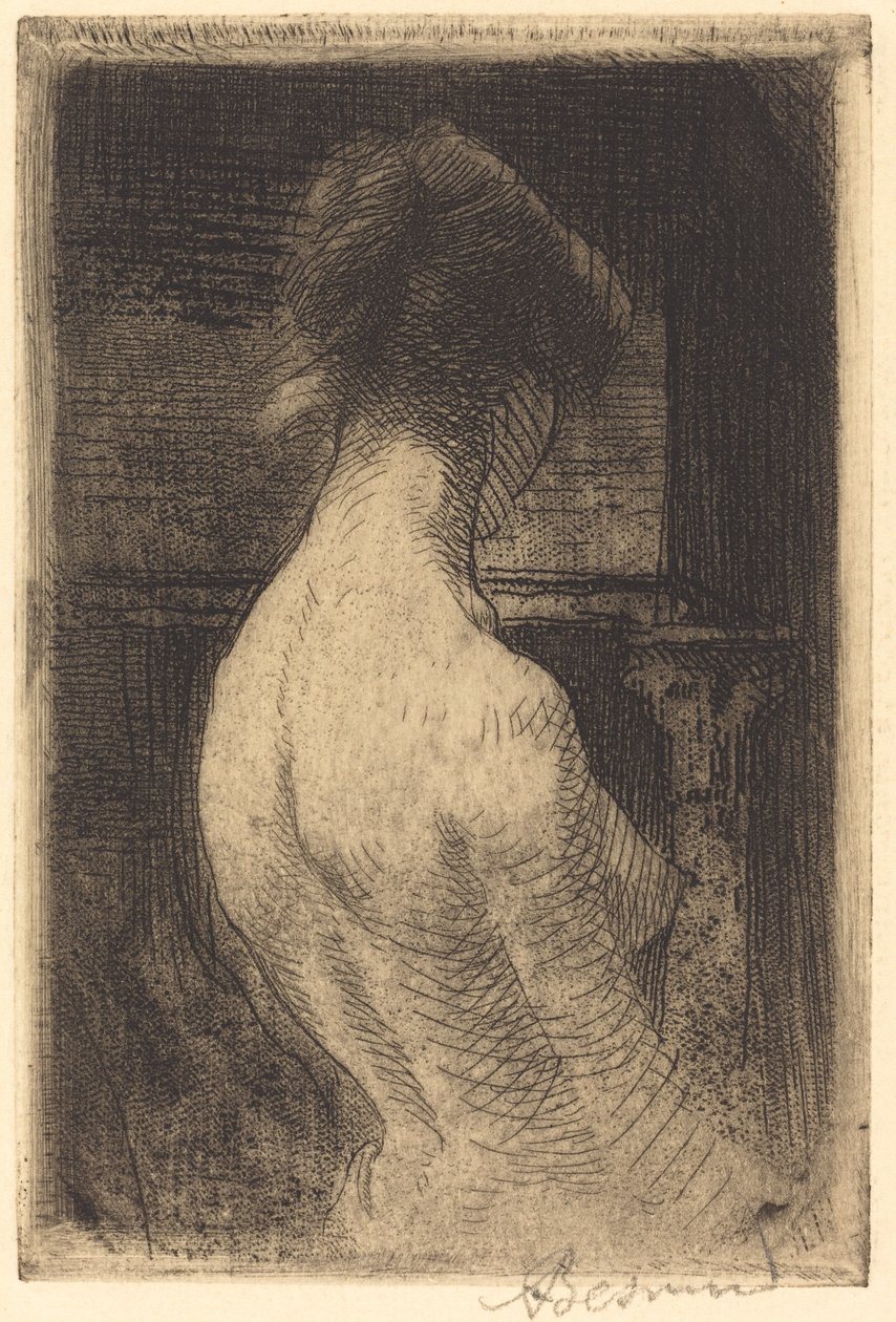Záda ženy Dos de Femme, 1889. od Paul Albert Besnard