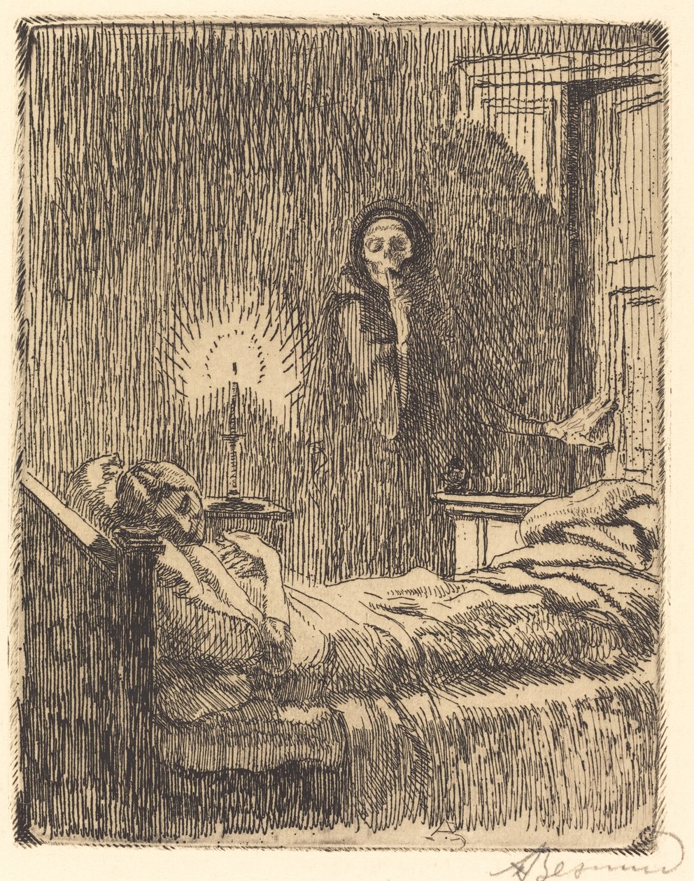 Diskrétní diskrétní, 1900. od Paul Albert Besnard