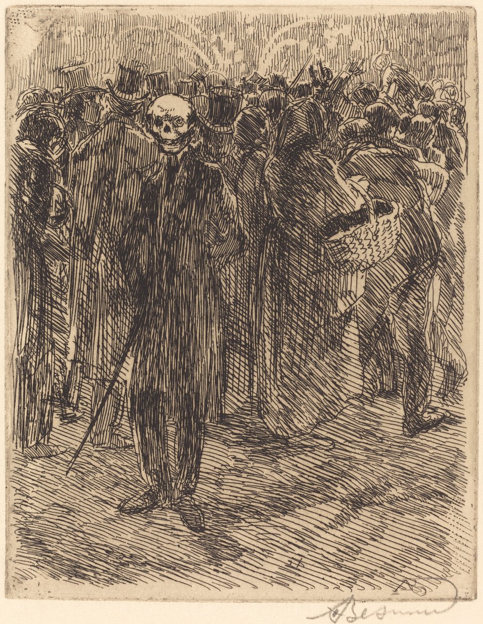 V davu V davu, 1900. od Paul Albert Besnard