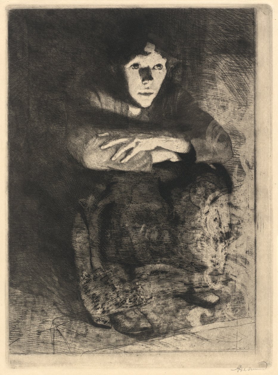 V uhlíkech V popelu, 1887. od Paul Albert Besnard
