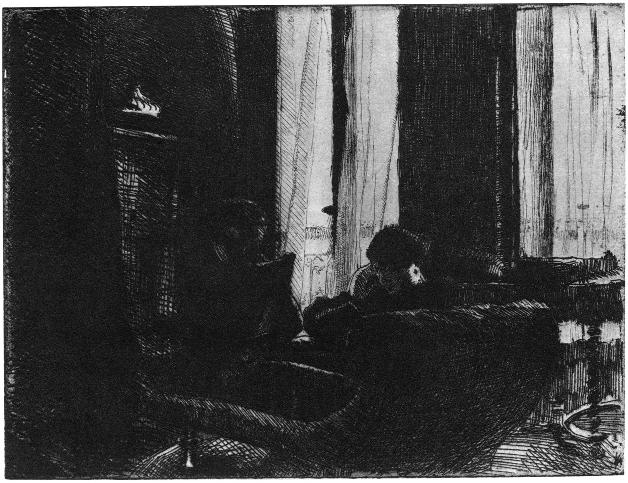 La Liseuse, c1870-1930 1924 od Paul Albert Besnard